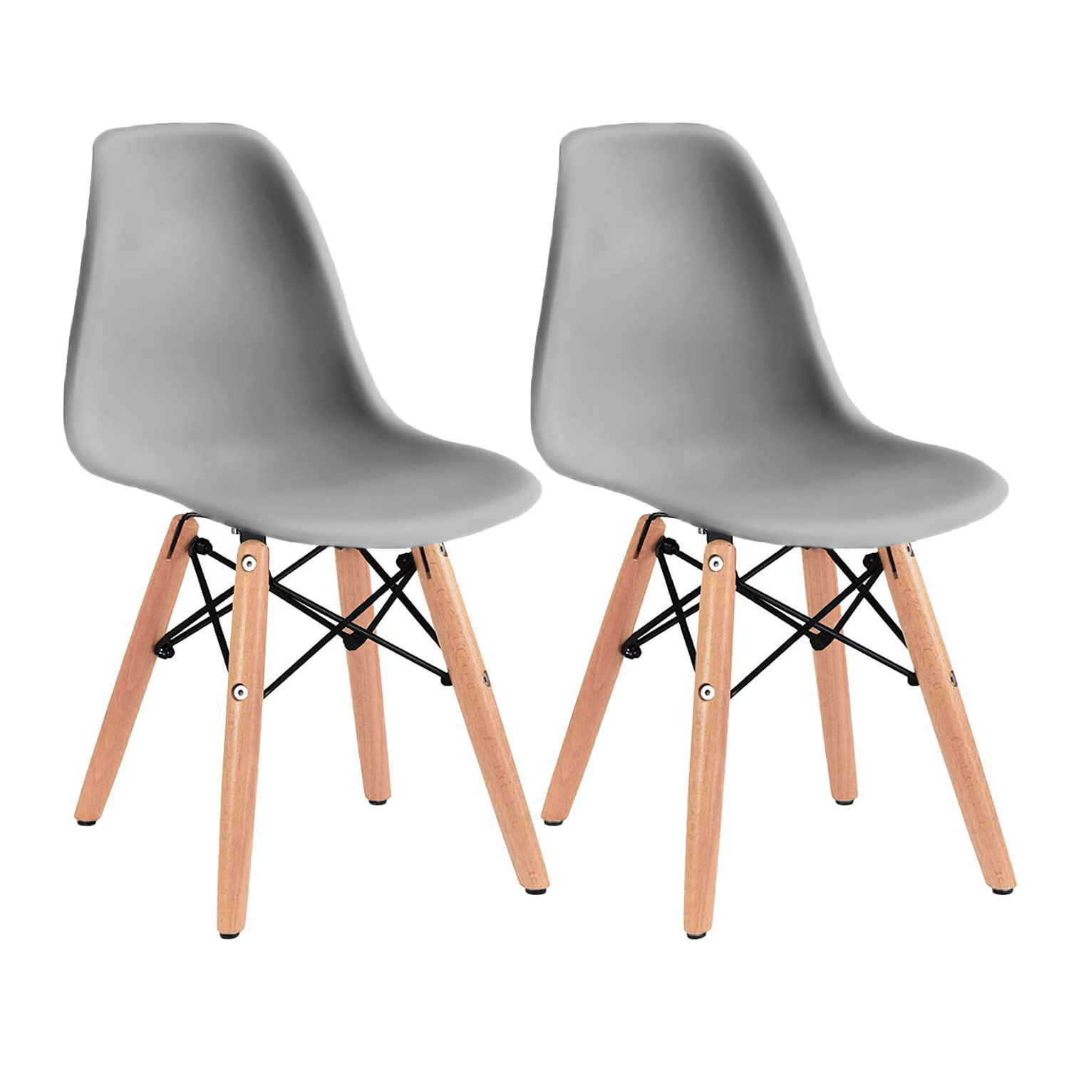 Pack 2 Sillas de Dormitorio Infantiles 35x30.5x57.5cm Thinia Home Mobiliario Infantil 1